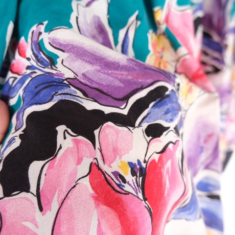 made in USA / floral dress