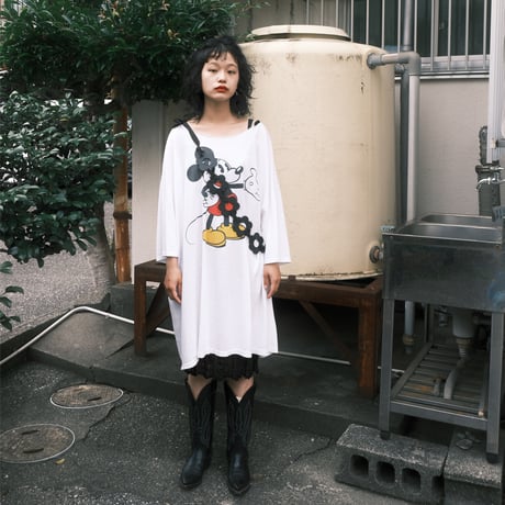 "BORO" big Mickey tee