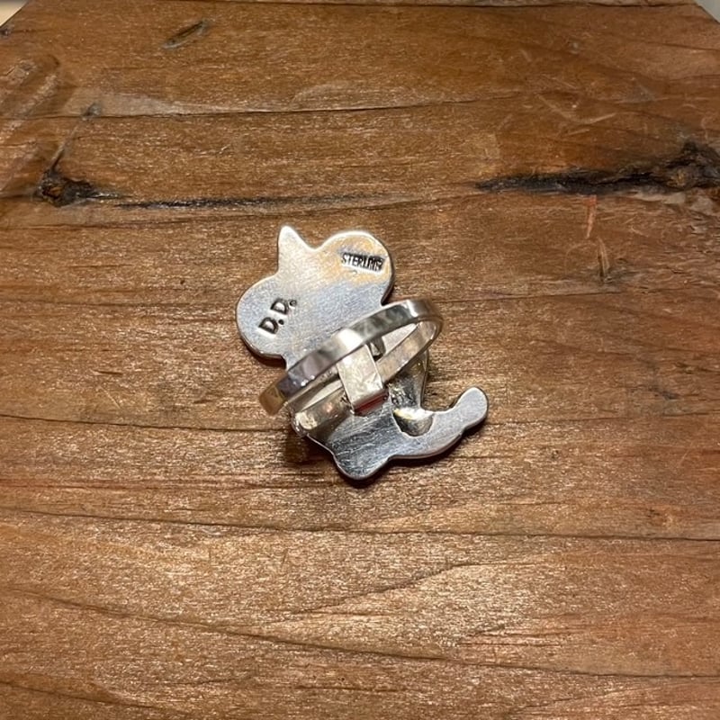 新品Zuniドンデワ作ミニーリング指輪ズニSterlingSilver 新品Zuniドンデワ作ミニーリング指輪ズニSterlingSilver