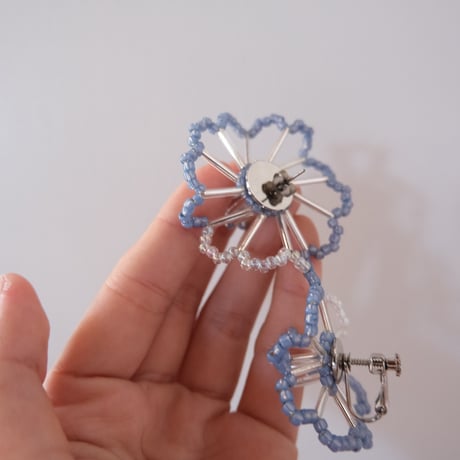 lili by SERI/flower drawing/eski. limited color/ear cuff type