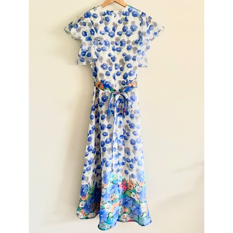 70s flower dress