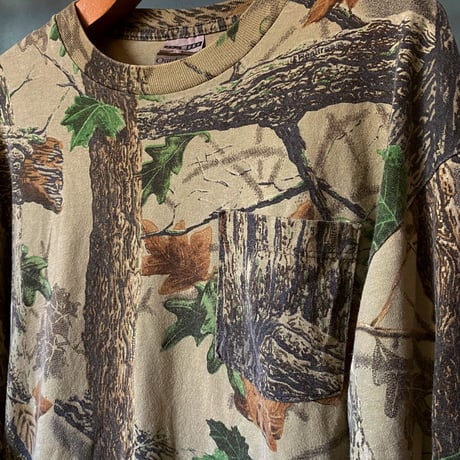 JERZEES / camouflage long sleeve tee