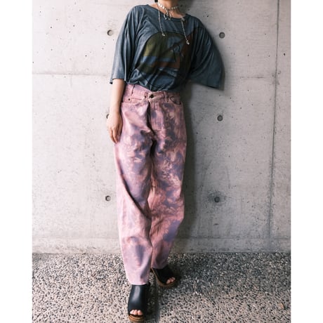 Levi's / tie-dye denim pants