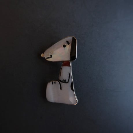 ZUNI / SNOOPY brooch (pendant top)