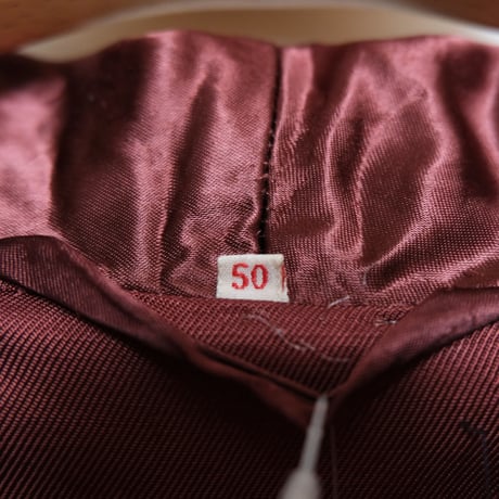 China  gown / wine red