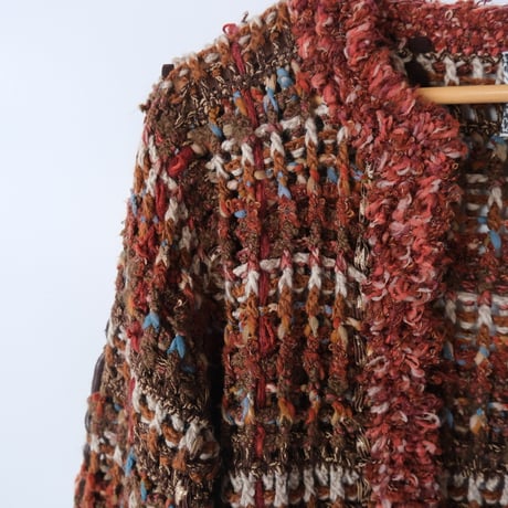 crochet knit jacket