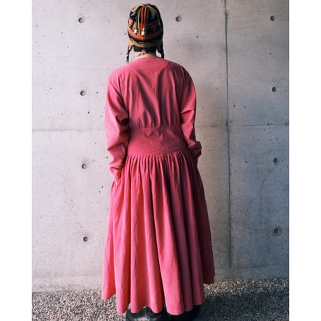 corduroy flare dress