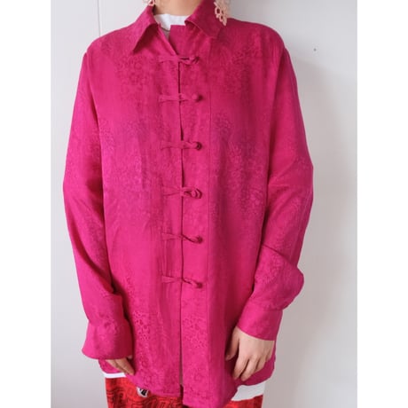 china design silk blouse