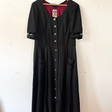 Tyrolean dress “black”
