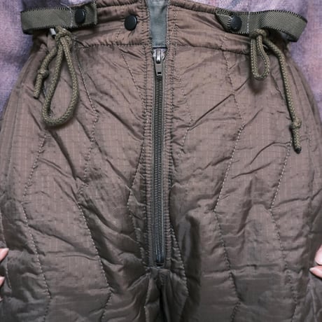 German army / quilting liner pants
