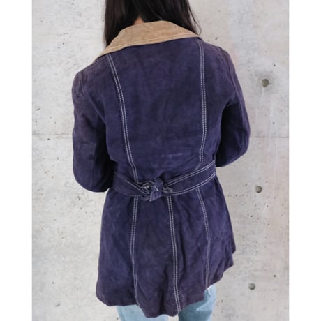 〜70s suède leather jacket