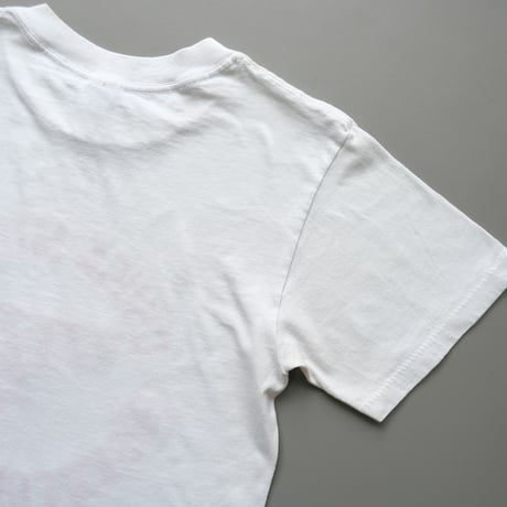 old print tee / white