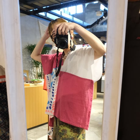 "画楽" original cotton tops