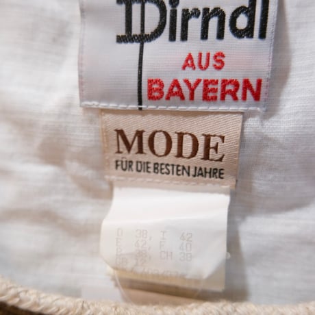 off shoulder tyrol dress