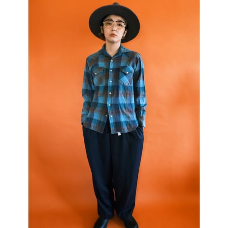 PENDLETON wool check shirt