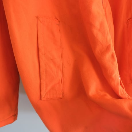 orange big jacket