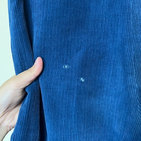 high-waist corduroy pants