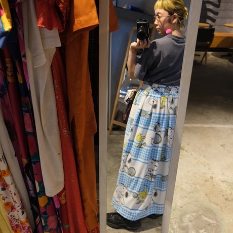 remake skirt / "SNOOPY"