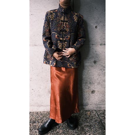 terracotta skirt