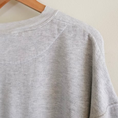 “SNOOPY” embroidery gray sweat