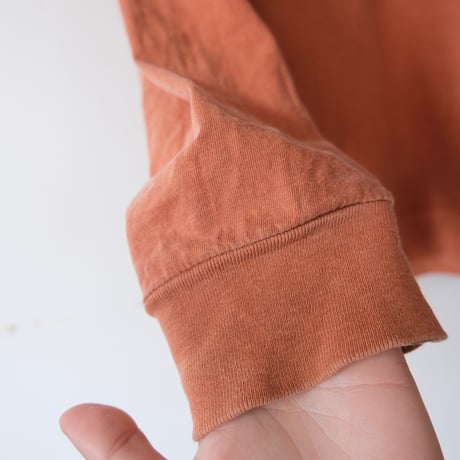 "ハート争奪戦❣️" / LS tee 【orange brown】