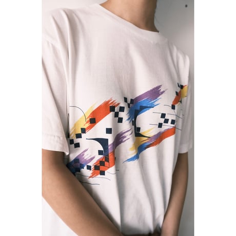 print tee / made in usa