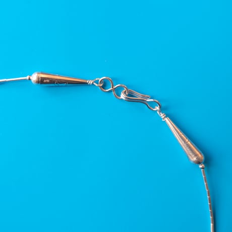 Indian jewelry / silver fetish necklace