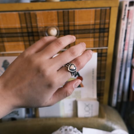 navajo / "♡" ring / HRM