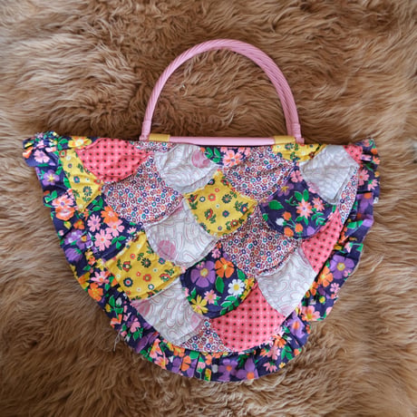 patchwork remake hand bag