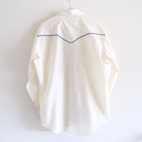 western shirt / white