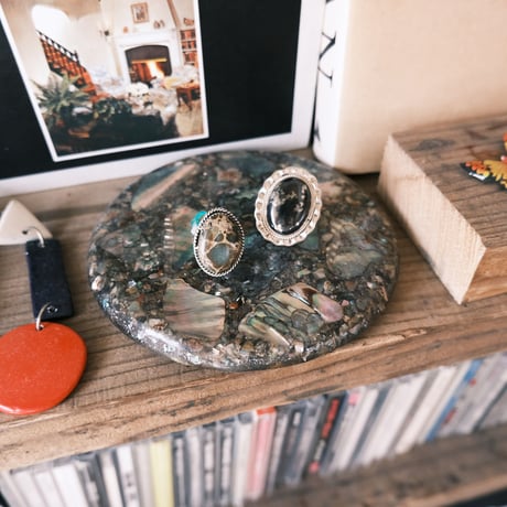 green jasper ring