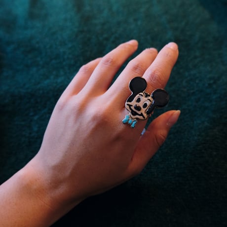 indian jewely "Mickey" ring / AndreaLonjose