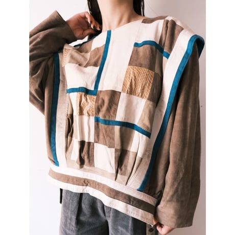 leather design tops