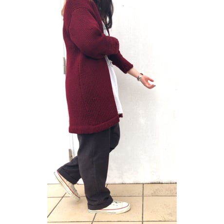 50s〜 unknown / lettered  cardigan