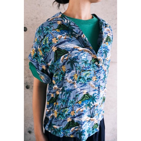 Flower Hawaiian shirts