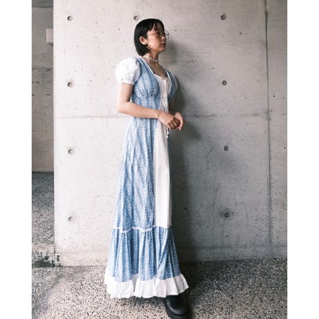 GUNNE SAX / lace up dress