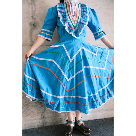 colorful ribbon dress