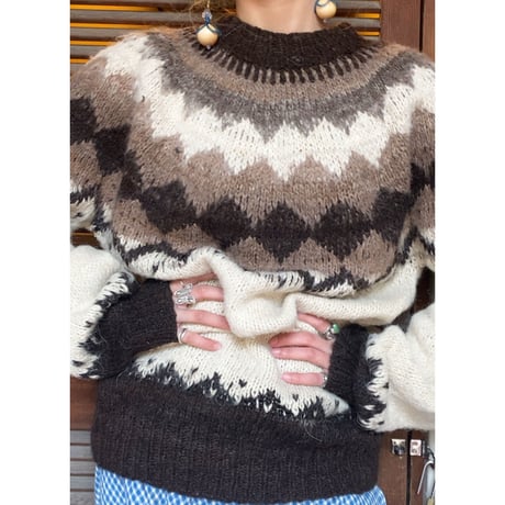 unknown / nordic hand knit