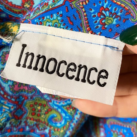 Innocence / paisley pattern camisole dress