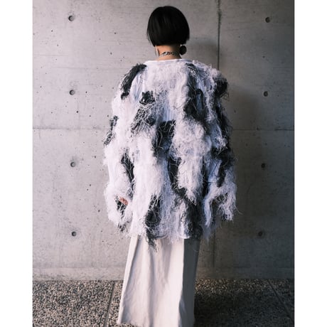 ghillie suit "snow camo" jacket