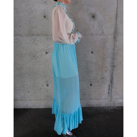 〜70s sheer dress