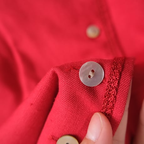 S/S linen jacket / made in Japan