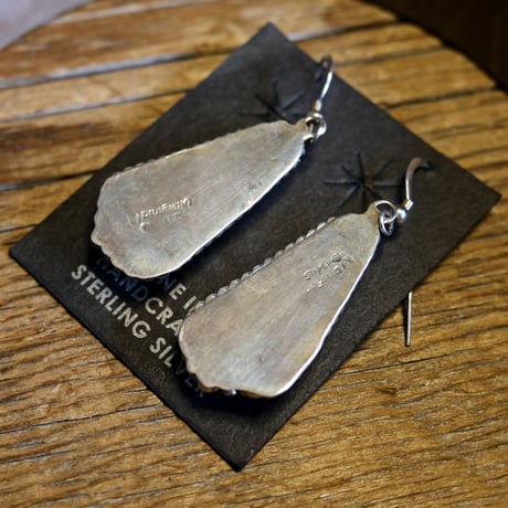 Indian jewelry/white buffalo pierce