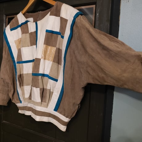 leather design tops