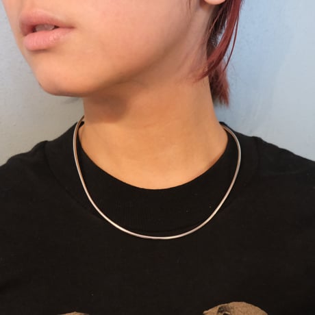 all silver plane choker
