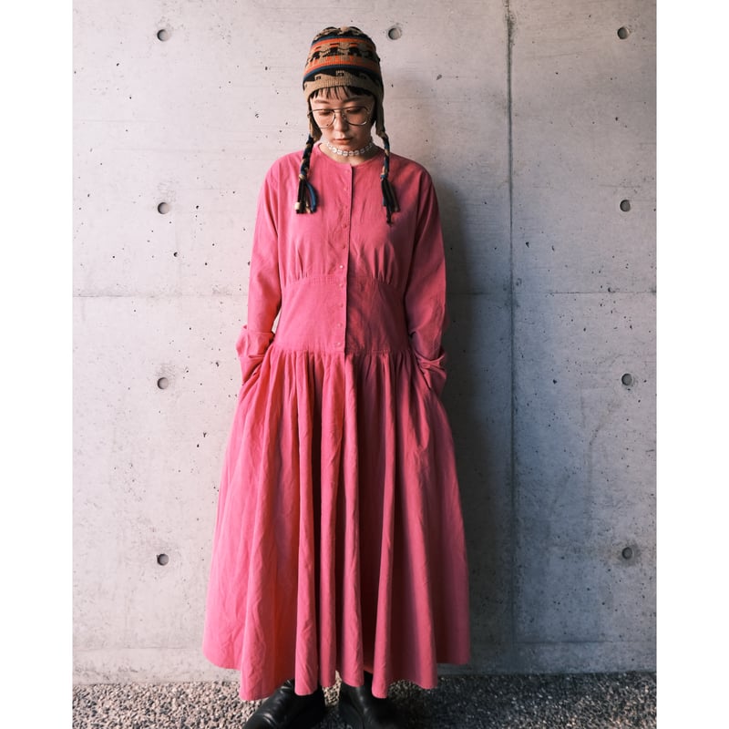 corduroy flare dress | e s k i .