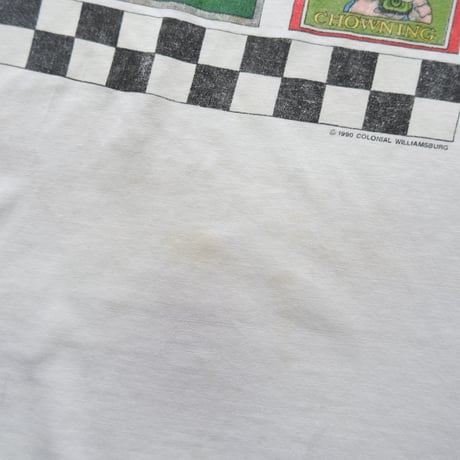 print tee / white