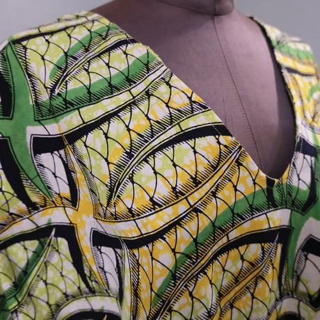 African batik tops