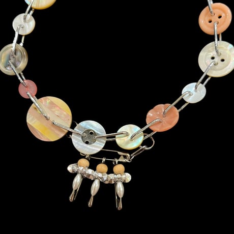 eski. original shell chain necklace "fairy"