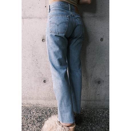 eski. original remake "♡" denim